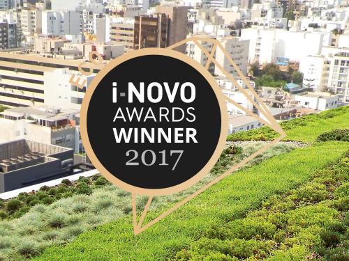 Gründach mit i-NOVO Awards 2017 Logo