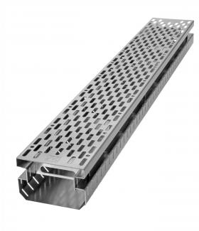 Fassaden- und Terrassenrinne FTR 75/100 Fassaden- und Terrassenrinne FTR 75/100